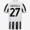 Camiseta de fútbol Juventus Manuel Locatelli 27 Primera Equipación 2021/22 - Hombre